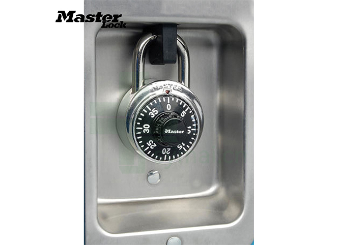MASTERLOCK 玛斯特1525进口密码挂锁 储物柜挂锁 密室挂锁 酒店机械锁