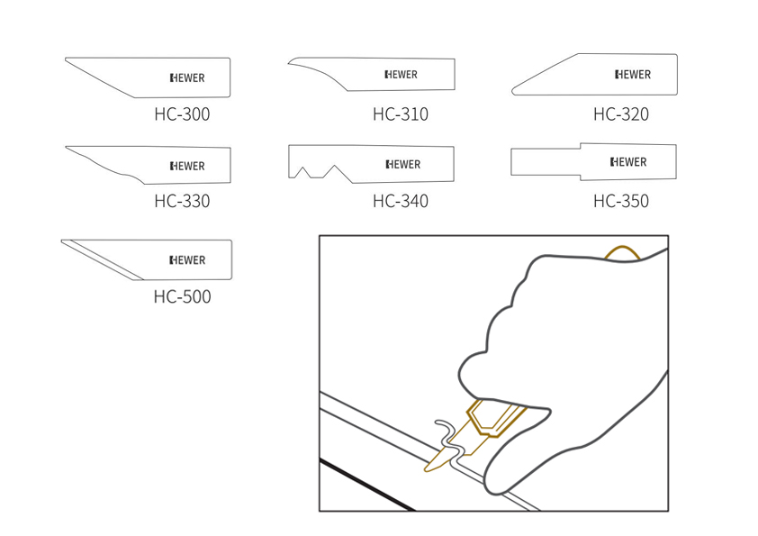 HEWER MultiCERA 安全陶瓷修边刀